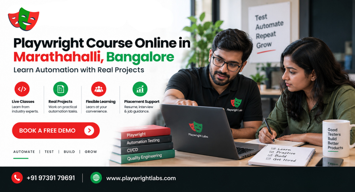 Playwright Training in Bangalore